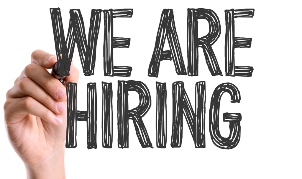 We Are Hiring 